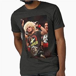 Khabib Nurmagomedov Tri-Blend T-Shirt