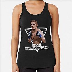 Khabib Nurmagomedov In Tri Racerback Tank Top