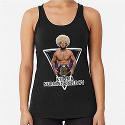 Khabib Nurmagomedov In Racerback Tank Top