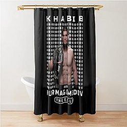 Khabib Nurmagomedov Shower Curtain