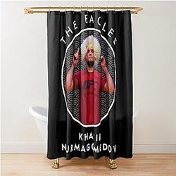 Khabib Nurmagomedov In Circle Shower Curtain