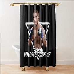 Khabib Nurmagomedov In Shower Curtain