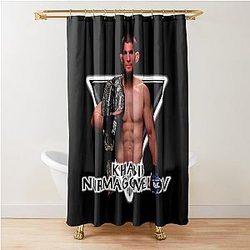 Khabib Nurmagomedov In Shower Curtain