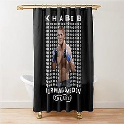 Khabib Nurmagomedov Shower Curtain