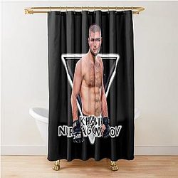 Khabib Nurmagomedov In Shower Curtain