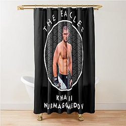 Khabib Nurmagomedov In The Circle Up Shower Curtain