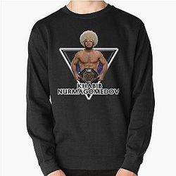 Khabib Nurmagomedov in Pullover Sweatshirt