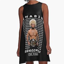 Khabib Nurmagomedov A-Line Dress