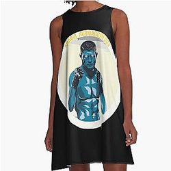 Khabib Nurmagomedov G.O.A.T UFC 254 A Line Dress