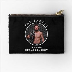 Khabib Nurmagomedov In Circle Zipper Pouch