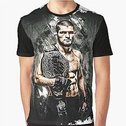 Khabib Nurmagomedov 8K Graphic T-Shirt