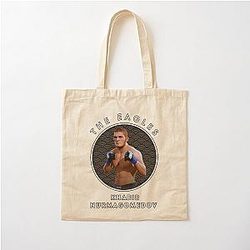 Khabib Nurmagomedov Circle UP Cotton Tote Bag