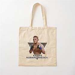 Khabib Nurmagomedov In Cotton Tote Bag