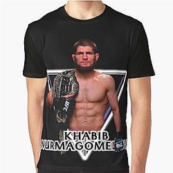 Khabib Nurmagomedov Graphic T-Shirt