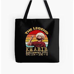 Khabib Nurmagomedov Legend All Over Print Tote Bag