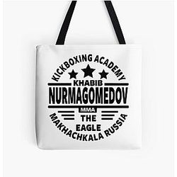 Khabib Nurmagomedov Overprint Tote Bag