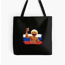 Khabib Nurmagomedov Russian Tote Bag