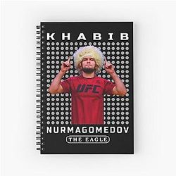 Khabib Nurmagomedov Spiral Notebook
