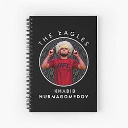 Khabib Nurmagomedov Spiral Notebook