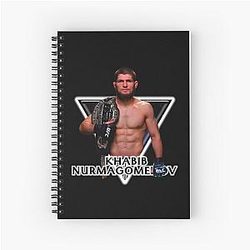 Khabib Nurmagomedov In Notebook
