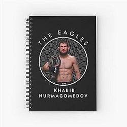 Khabib Nurmagomedov Spiral Notebook