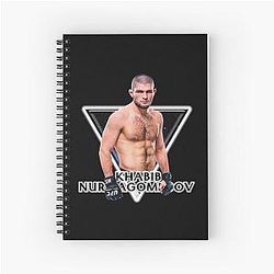 Khabib Nurmagomedov In Spiral Notebook