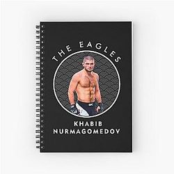 Khabib Nurmagomedov In Circle Notebook