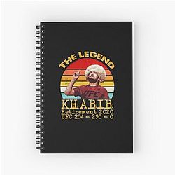 Khabib Nurmagomedov Spiral Notebook