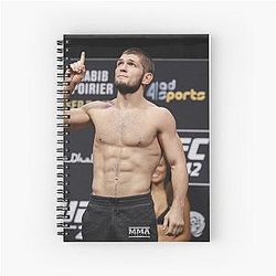 Khabib Nurmagomedov Spiral Notebook