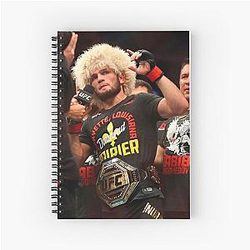 Khabib Nurmagomedov Spiral Notebook