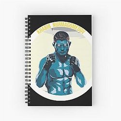 Khabib Nurmagomedov UFC 254 Spiral Notebook