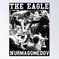 THE Eagle Khabib Nurmagomedov Poster