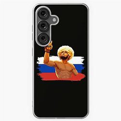 Khabib Nurmagomedov Russian Flag Samsung Galaxy Soft Case