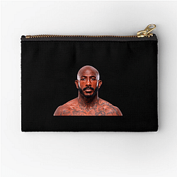 Explosive Fighter Khalil Rountree Jr Zipper Pouches