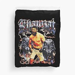 Khamzat Chimaev Born in War Duvet Cover
