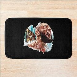 Khamzat Chimaev Bath Mat