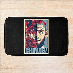 Khamzat Chimaev Bath Mat