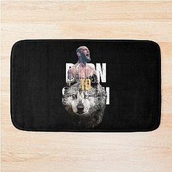 Khamzat Chimaev The Wolf Bath Mat