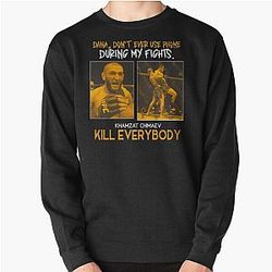 Khamzat Chimaev Smesh Machine Pullover Sweatshirt