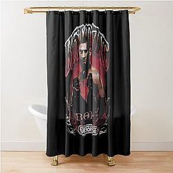Khamzat Chimaev Borz Tour 2.0 Shower Curtain