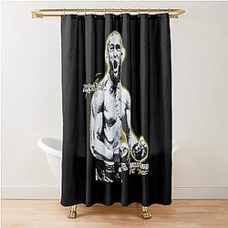 Khamzat Chimaev My Game Plan Is Smash Everybody Shower Curtain