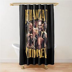 Khamzat Chimaev Shower Curtain