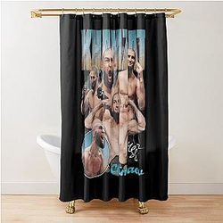 Khamzat Chimaev Shower Curtain