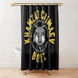 Khamzat Chimaev Shower Curtain