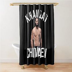 Khamzat Chimaev Shower Curtain