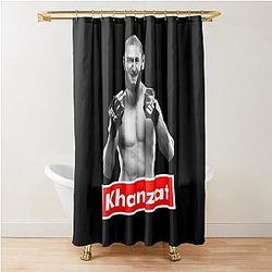 Khamzat Chimaev Shower Curtain
