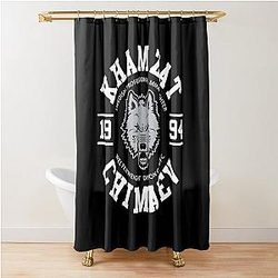 Khamzat Chimaev Wolf of Grozny Shower Curtain