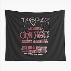 Khamzat Chimaev Borz Tour Tapestry