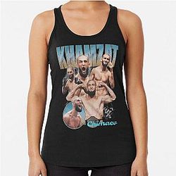 Khamzat Chimaev Racerback Tank Top