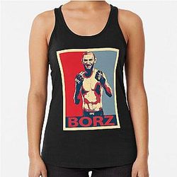 Khamzat Chimaev MMA Racerback Tank Top